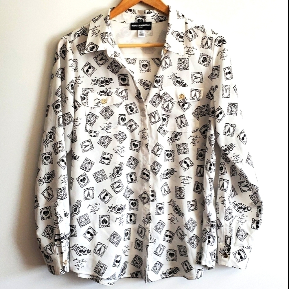 Karl Lagerfeld blouse